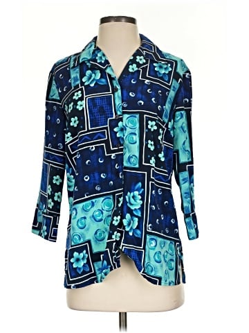 Notations 3/4 Sleeve Blouse (view 1)