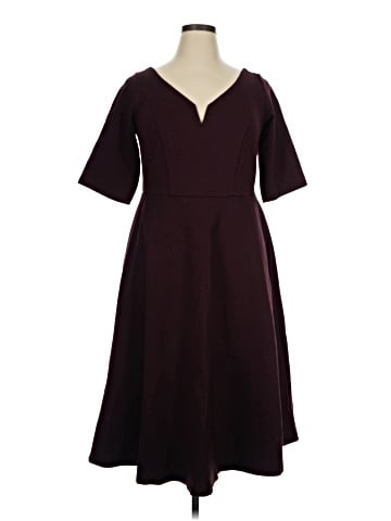 City Chic Casual Dress (view 1)
