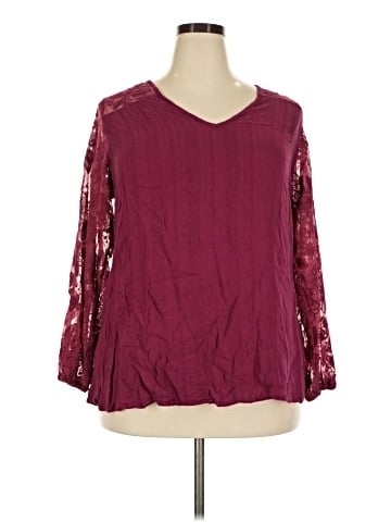 Lane Bryant 3/4 Sleeve Blouse (view 1)