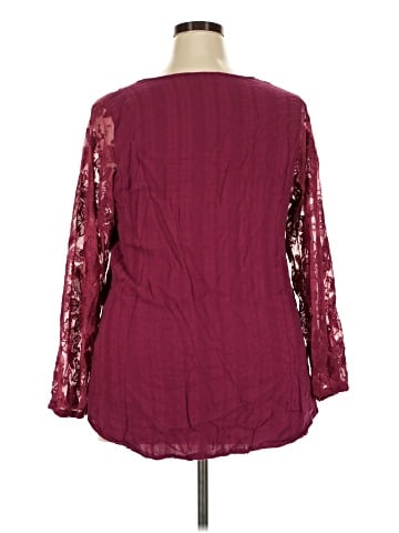 Lane Bryant 3/4 Sleeve Blouse (view 2)