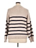 LC Lauren Conrad 100% Polyester Stripes Tan Pullover Sweater Size XL - photo 2