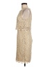 Cache Tan Cocktail Dress Size 8 - photo 5