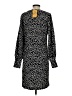 Suzy Shier Polka Dots Black Casual Dress Size S - photo 2