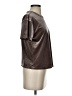 Sofia by Sofia Vergara Metallic Brown Short Sleeve T-Shirt Size 0 - photo 4