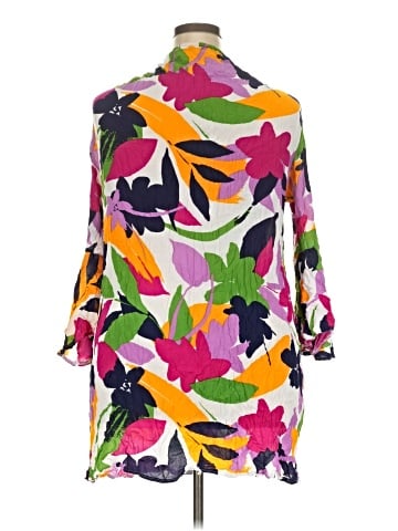 Anne Cole 3/4 Sleeve Blouse (view 2)