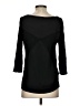 Pleione Black 3/4 Sleeve Top Size S - photo 2