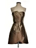 Ramy Brook Metallic Brown Cocktail Dress Size 0 - photo 1