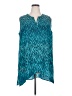 Catherines Teal Sleeveless T-Shirt Size 1X - photo 1