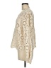 Ultra Pink 100% Cotton Ivory Pullover Sweater Size M - photo 5