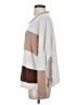 Francesca's Color Block Brown Pullover Sweater Size S - photo 5
