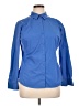 Worthington Blue Long Sleeve Button-Down Shirt Size 14 - photo 1