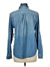 Old Navy Blue Long Sleeve Button-Down Shirt Size M - photo 2