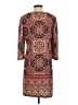 Wisp Paisley Burgundy Casual Dress Size 4 - photo 2