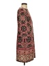 Wisp Paisley Burgundy Casual Dress Size 4 - photo 4