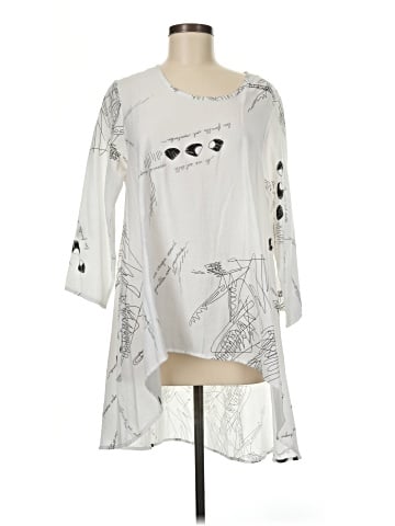 Comfy U.S.A. 3/4 Sleeve Blouse (view 1)