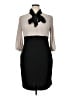 AGB 100% Polyester Black Cocktail Dress Size 16 - photo 1
