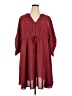 YOINS 100% Polyester Burgundy Casual Dress Size 4XL - photo 1