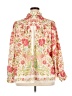 Rose + Olive 100% Polyester Paisley Ivory 3/4 Sleeve Blouse Size 2X - photo 2