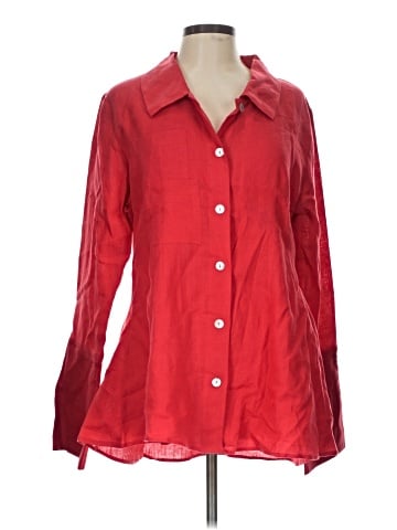 Comfy U.S.A. Long Sleeve Button-Down Shirt (view 1)