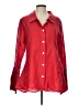 Comfy U.S.A. Red Long Sleeve Button-Down Shirt Size L - photo 1