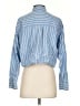 Everlane Stripes Blue Long Sleeve Button-Down Shirt Size S - photo 2