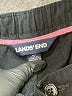 Lands' End Solid Black Casual Pants Size 16 - photo 3