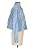 Everlane Stripes Blue Long Sleeve Button-Down Shirt Size S - photo 4