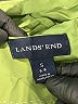 Lands' End 100% Nylon Solid Green Raincoat Size S - photo 6