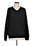 J.Crew 100% Wool Stripes Black Wool Pullover Sweater Size L - photo 1