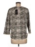 W5 Gray 3/4 Sleeve Top Size M - photo 2