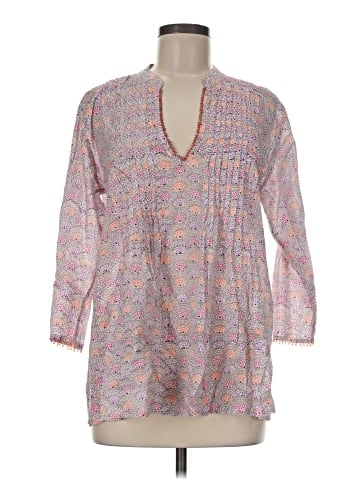 Roberta Roller Rabbit 3/4 Sleeve Blouse (view 1)
