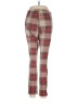 H&M Plaid Red Casual Pants Size 8 - photo 2