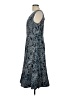 Kate Hill Paisley Blue Casual Dress Size 12 - photo 5
