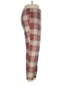 H&M Plaid Red Casual Pants Size 8 - photo 4