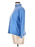 Lands' End 100% Cotton Blue Turtleneck Sweater Size L - photo 5