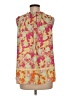 Rose + Olive 100% Polyester Orange Sleeveless Blouse Size M - photo 2