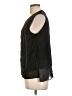 Vince. 100% Polyester Black Sleeveless Blouse Size L - photo 5