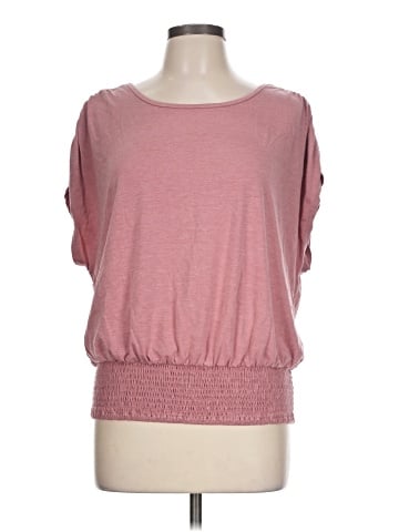 Shein Curve Short Sleeve T-Shirt (view 1)