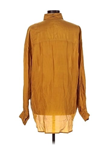 Assorted Brands Long Sleeve Silk Top (view 2)