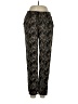 Bebop 100% Rayon Paisley Black Casual Pants Size S - photo 1