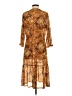 Luna 100% Polyester Gold Kimono Size S - photo 2