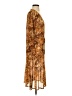 Luna 100% Polyester Gold Kimono Size S - photo 4