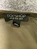 Topshop 100% Polyester Brown 3/4 Sleeve Blouse Size 8 - photo 7