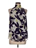 Kenneth Cole New York 100% Polyester Gray Sleeveless Blouse Size 6 - photo 1