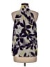 Kenneth Cole New York 100% Polyester Gray Sleeveless Blouse Size 6 - photo 2
