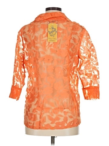 TanJay 3/4 Sleeve Button-Down Shirt (view 2)