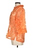 TanJay Orange 3/4 Sleeve Button-Down Shirt Size 8 Petite - photo 5