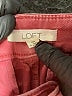 Ann Taylor LOFT Burgundy Jeans Size 4 - photo 7