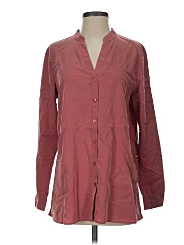 Eileen Fisher Long Sleeve Button-Down Shirt (view 1)