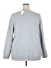 Calvin Klein Chevron-herringbone Gray Pullover Sweater Size 2X - photo 2